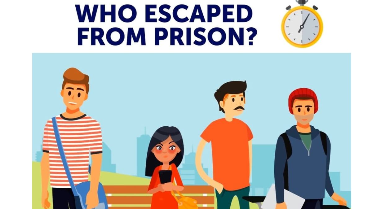 Help! Save Innocents By Identifying The Run-Away Prisoner In This Brain Teaser